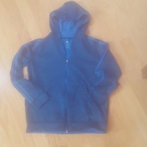 Addias zip front hoodie